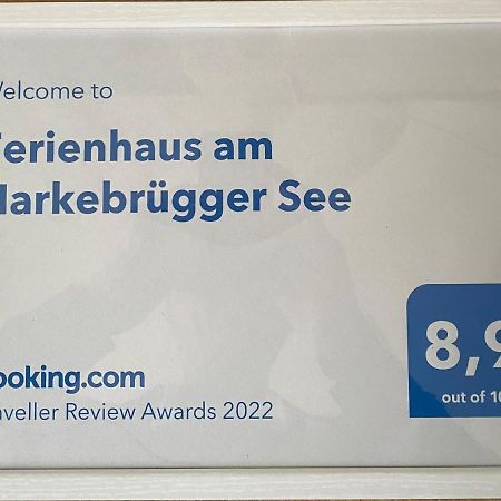 Ferienhaus Am Harkebruegger See Barssel  エクステリア 写真