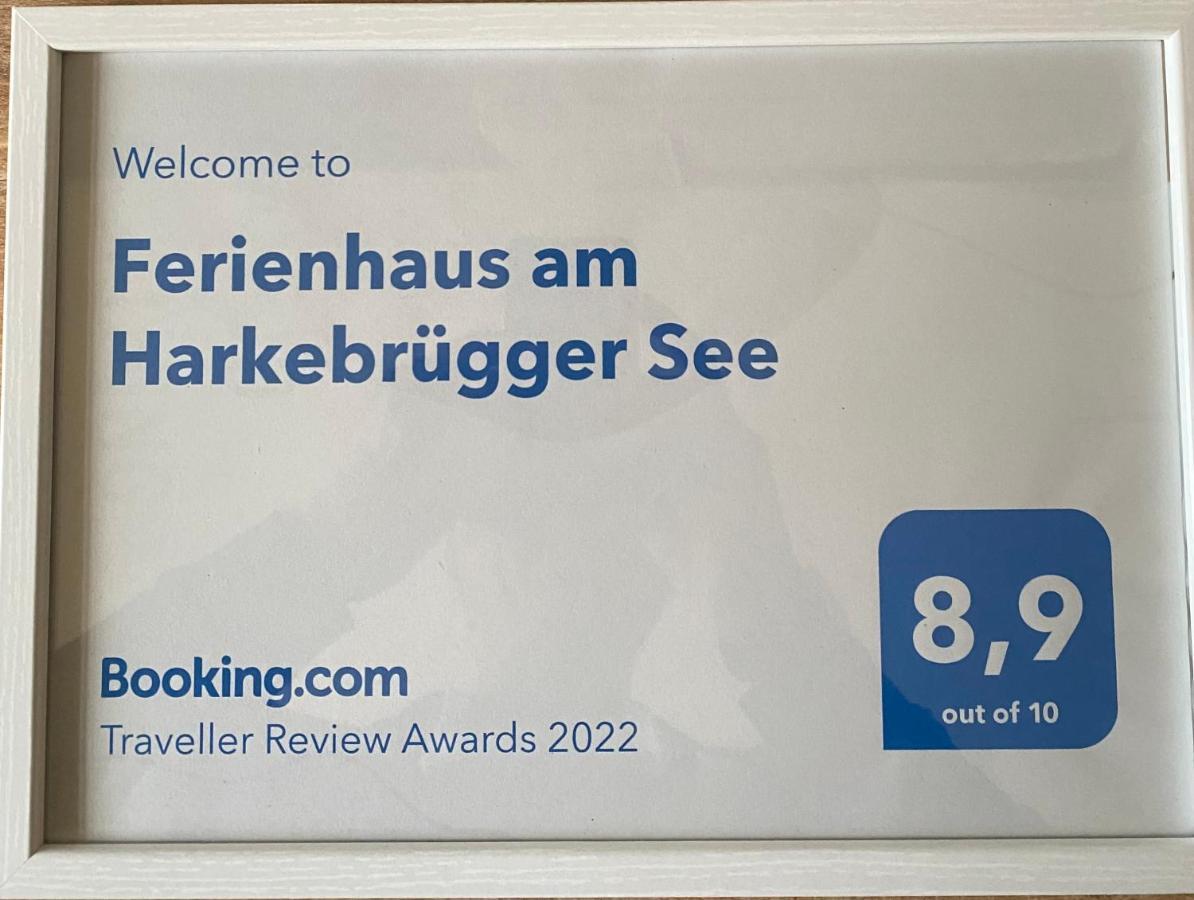 Ferienhaus Am Harkebruegger See Barssel  エクステリア 写真